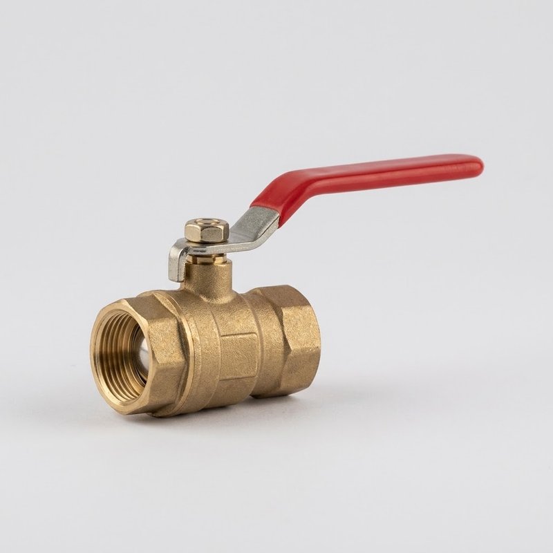 شیر توپی برنجی دنده‌ای — امین شیر